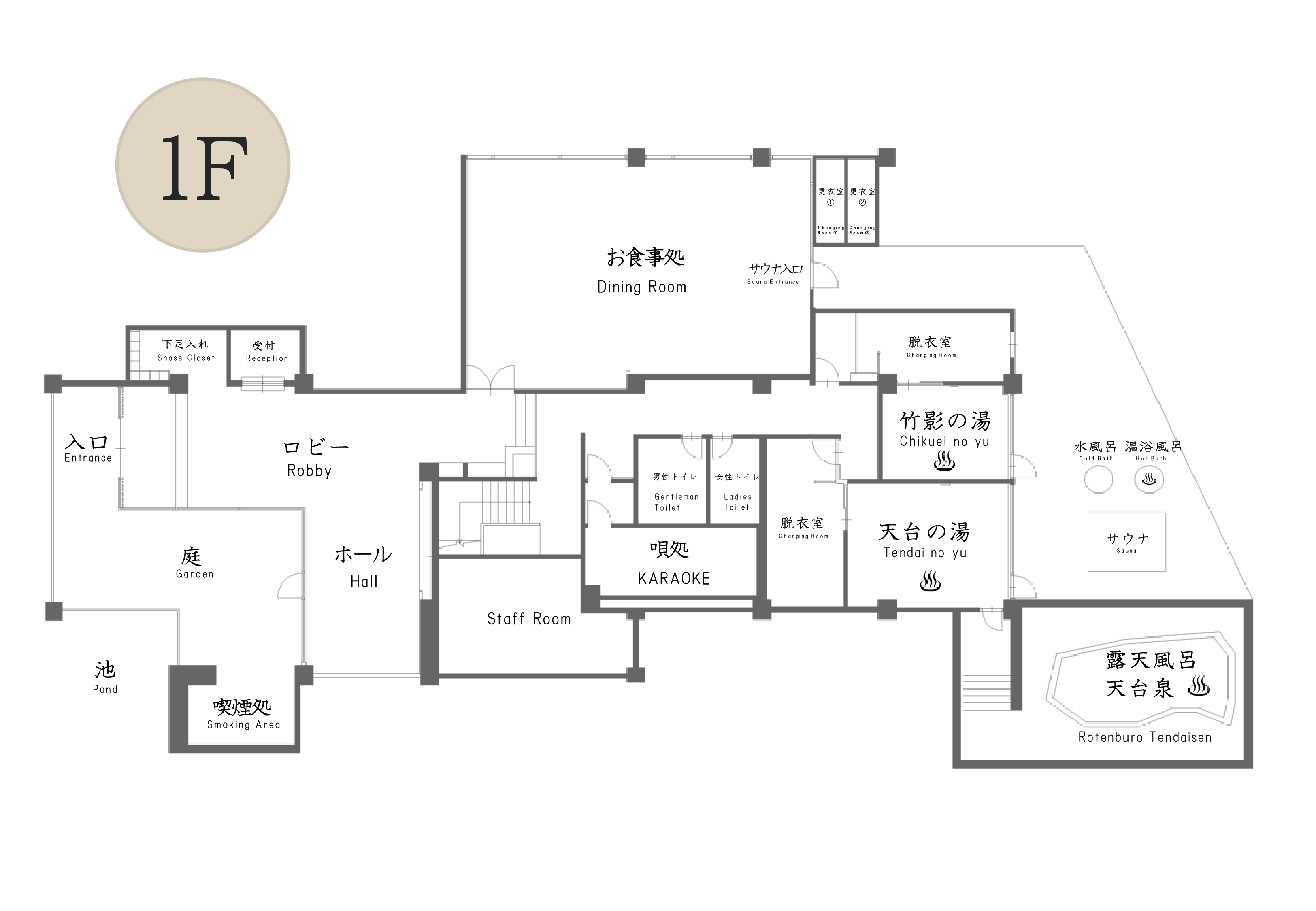 1階館内マップ